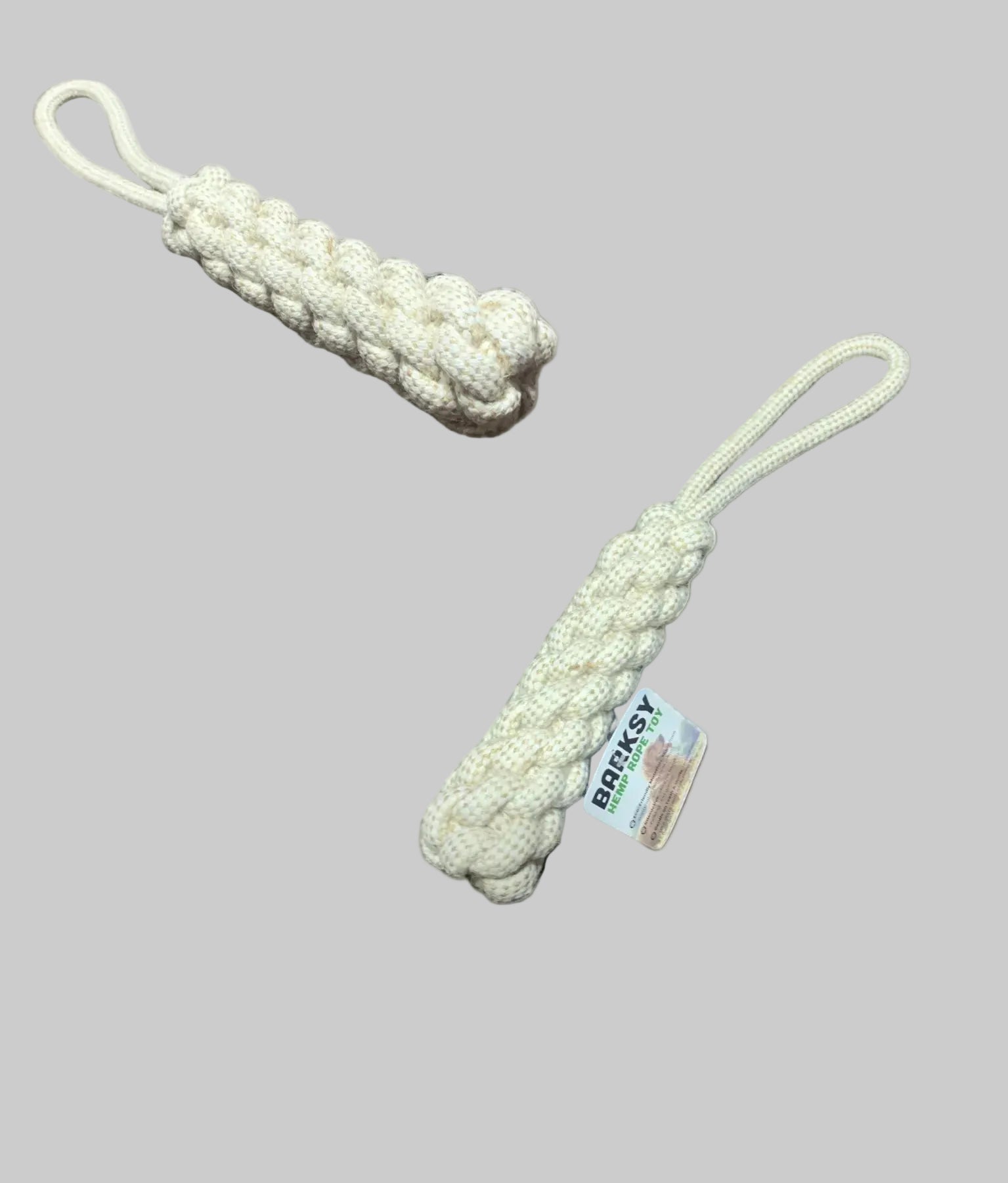 Hemp Rope Chew Toy for Dogs – Eco-Friendly & Sustainable